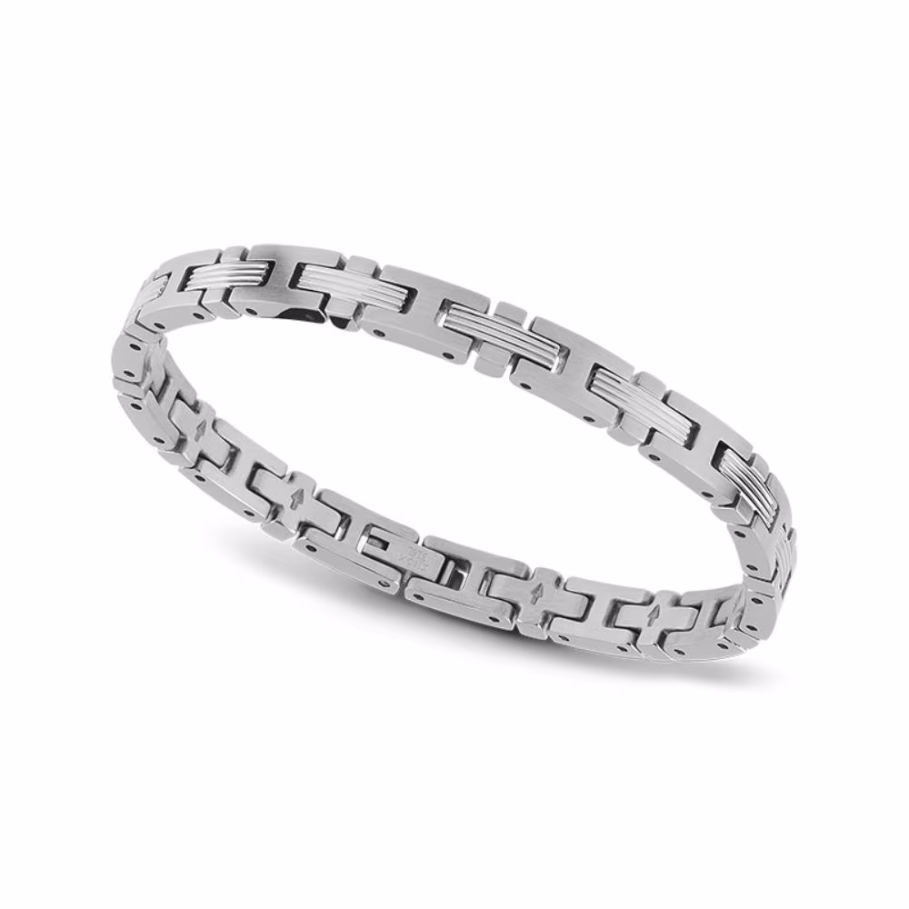 Bracelet Rochet Empreinte, en acier – Image 3