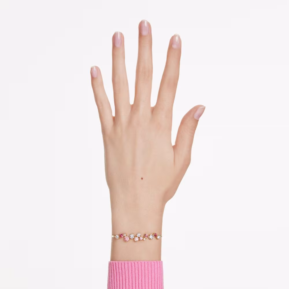 Bracelet Swarovski Constella, doré, multicolores – Image 3