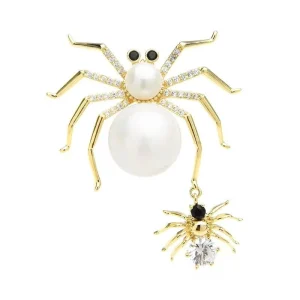 Broche Araignée Mère & Fille