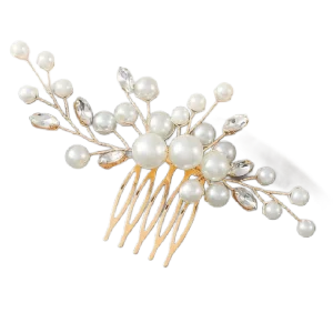 Broche Cheveux Perles