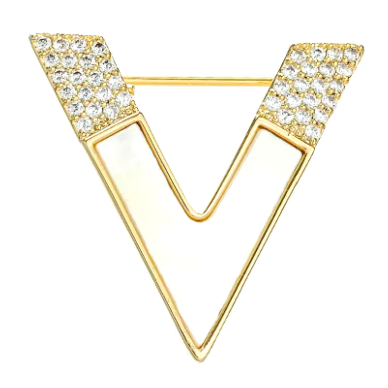 Broche Décolleté Strass – Image 3