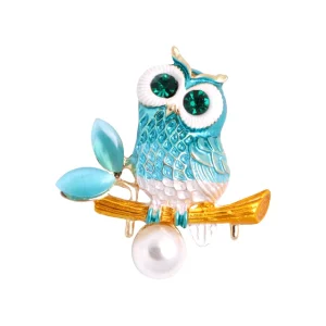 Broche Hibou Deep Thinking