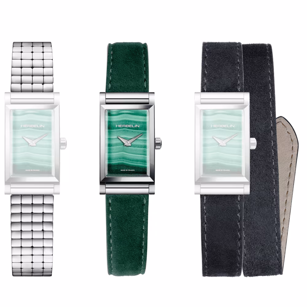 Coffret Herbelin Antarès Malachite CF17444APS06