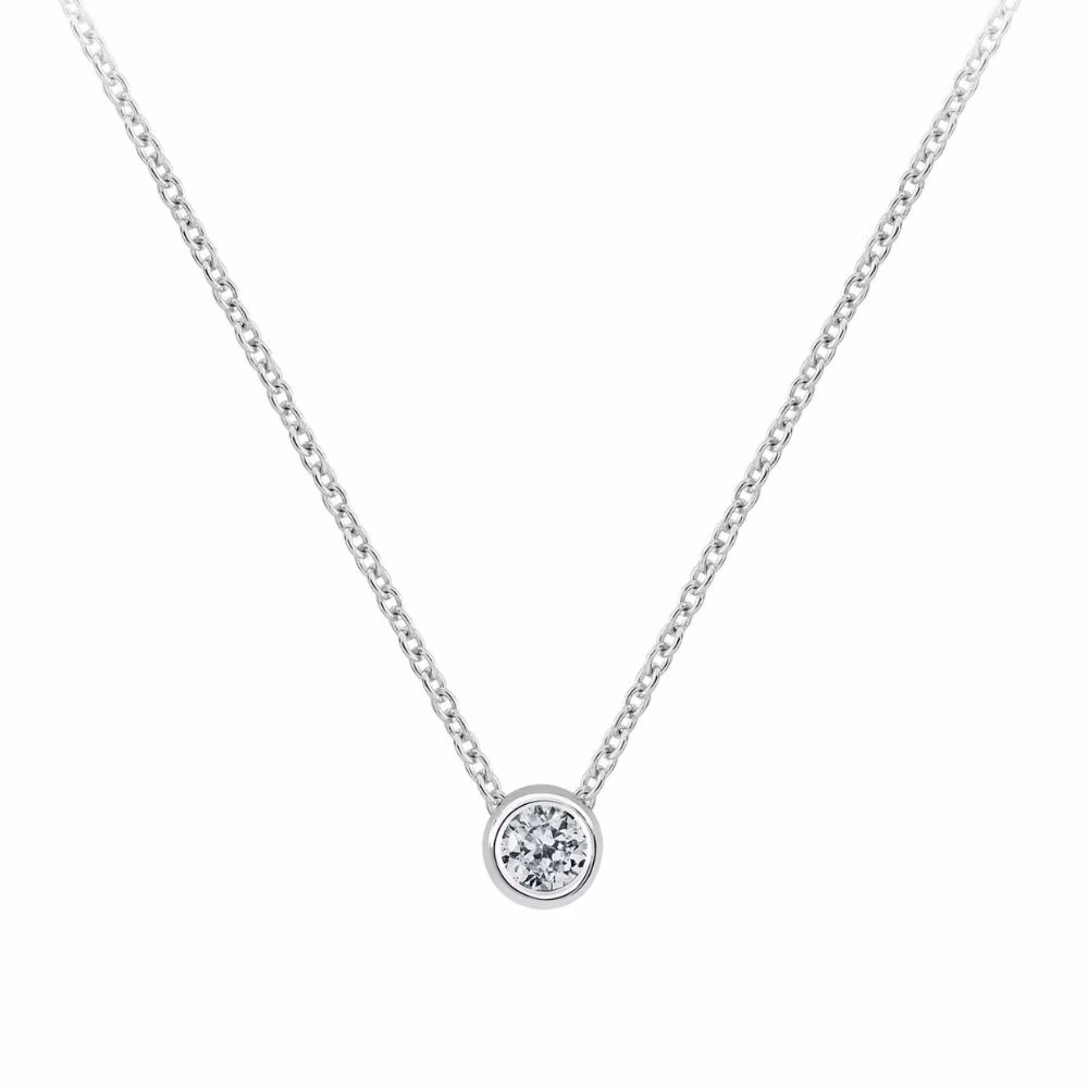 Collier Diamant Certifié 0.30ct Garel Only Diamond