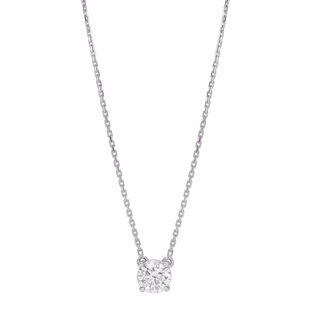 Collier Diamant Synthétique 0.70ct