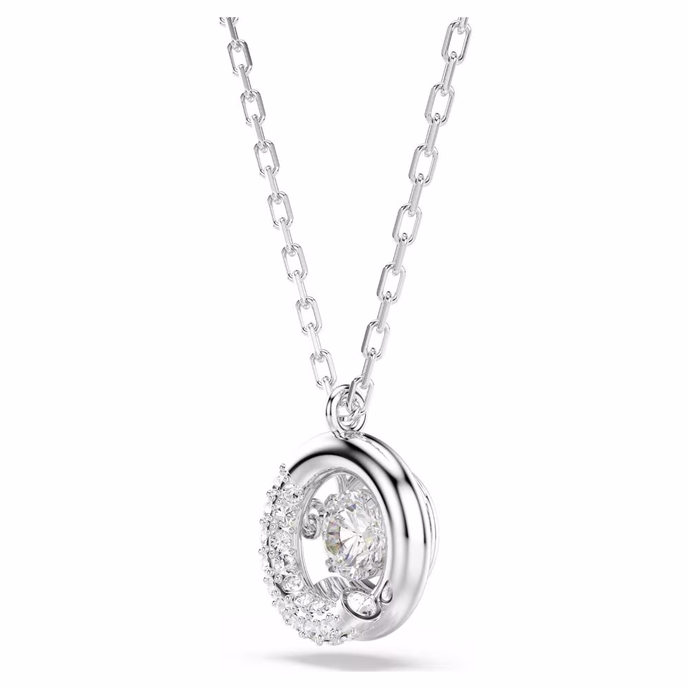 Pendentif Swarovski Dextera, rhodié, blanc – Image 5