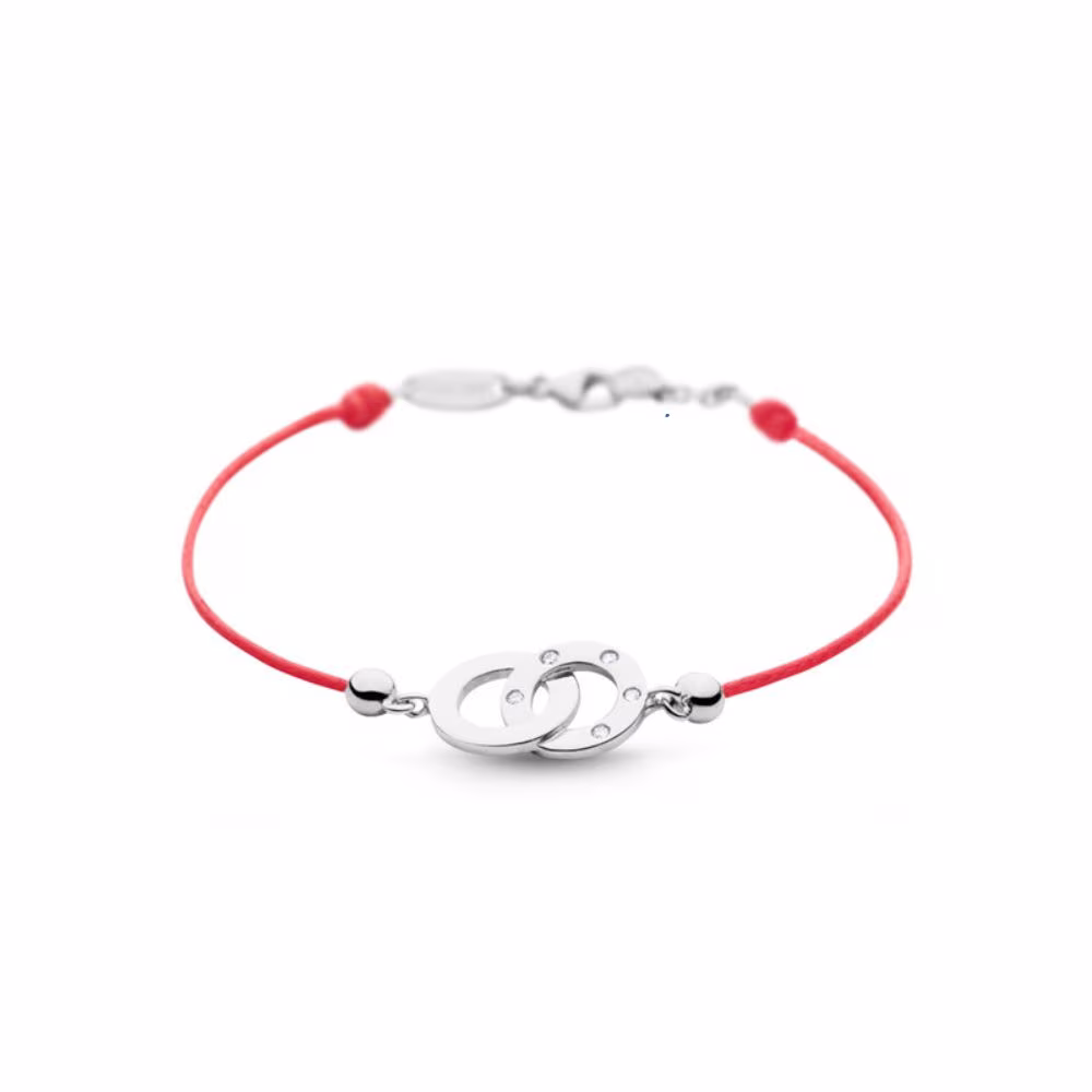Bracelet Menottes Clear Spirit Argent et Oxydes
