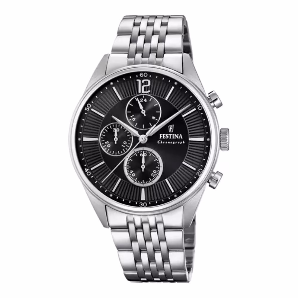 Montre Festina Timeless Chronograph Noir F20285/4