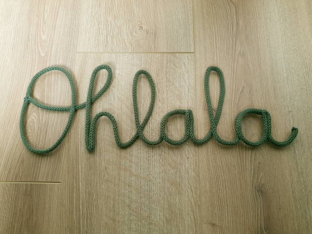 "Ohlala" en tricotin – Image 9