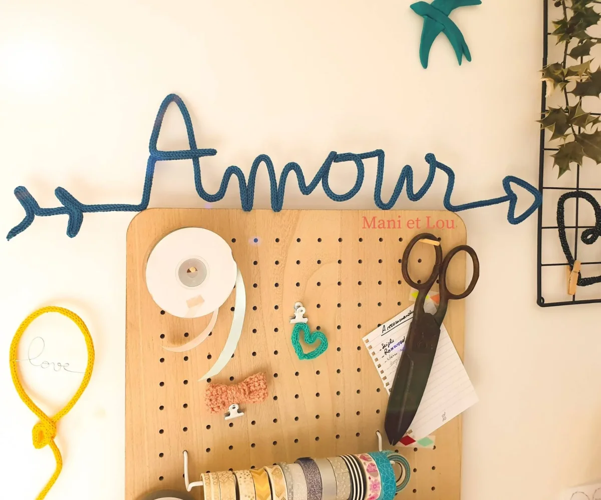 Amour et sa flèche en tricotin – Image 4