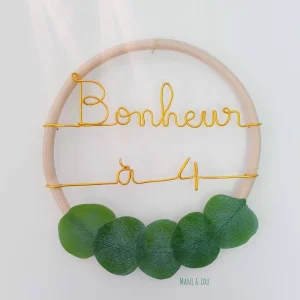 Couronne personnalisée eucalyptus