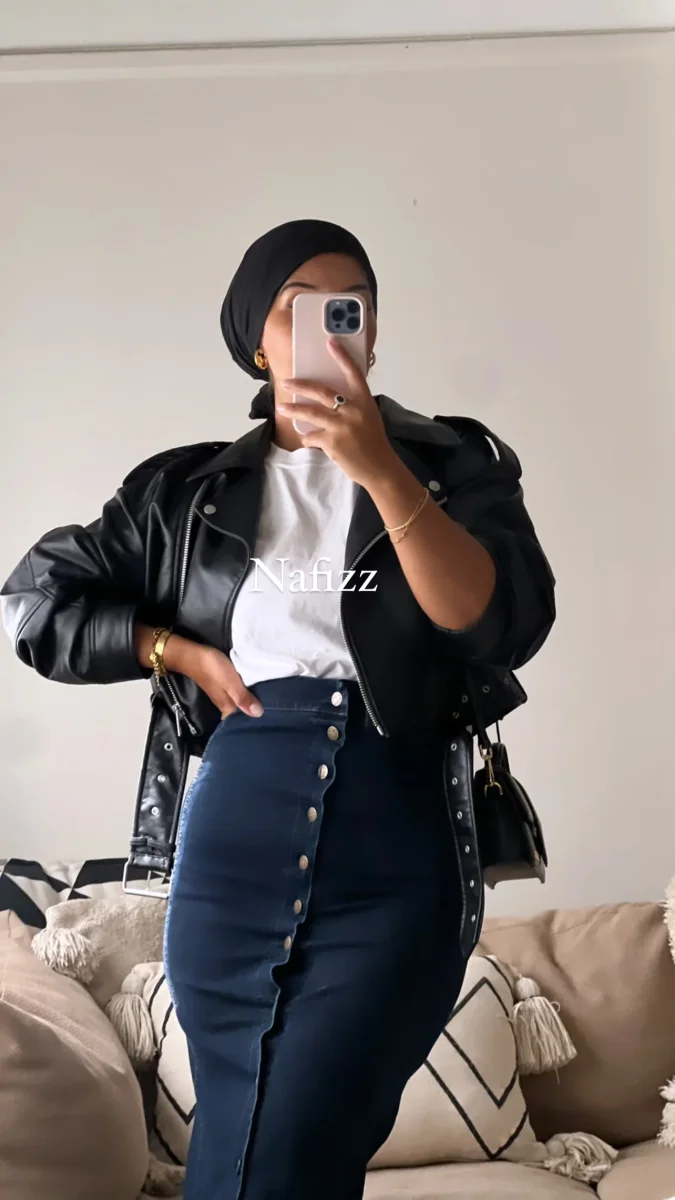 Jupe droite jean – Image 4