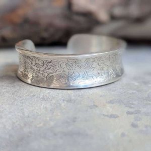 Jonc ethnique en argent NÉPAL