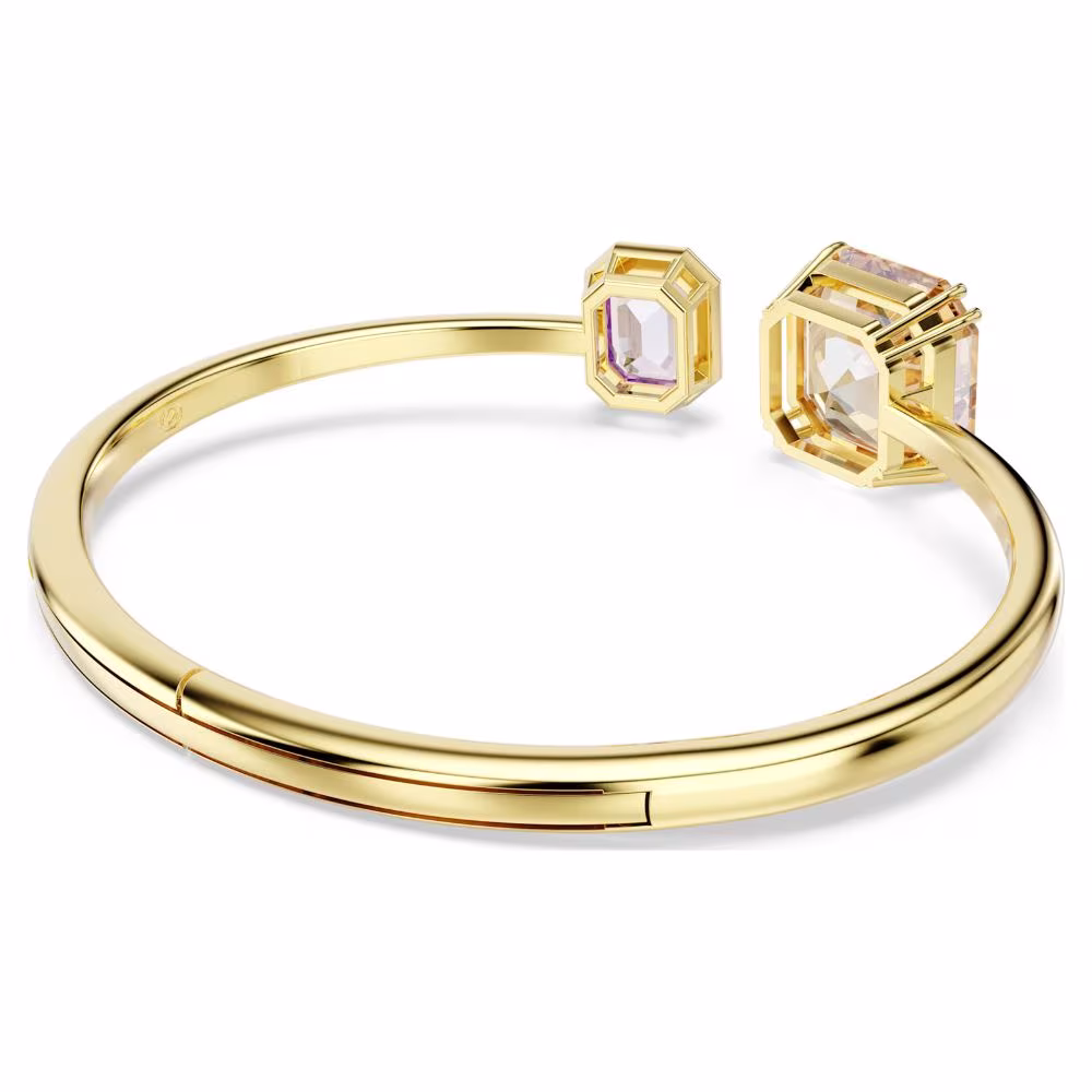 Jonc ouvrant Swarovski Matrix, doré, multicolore – Image 4