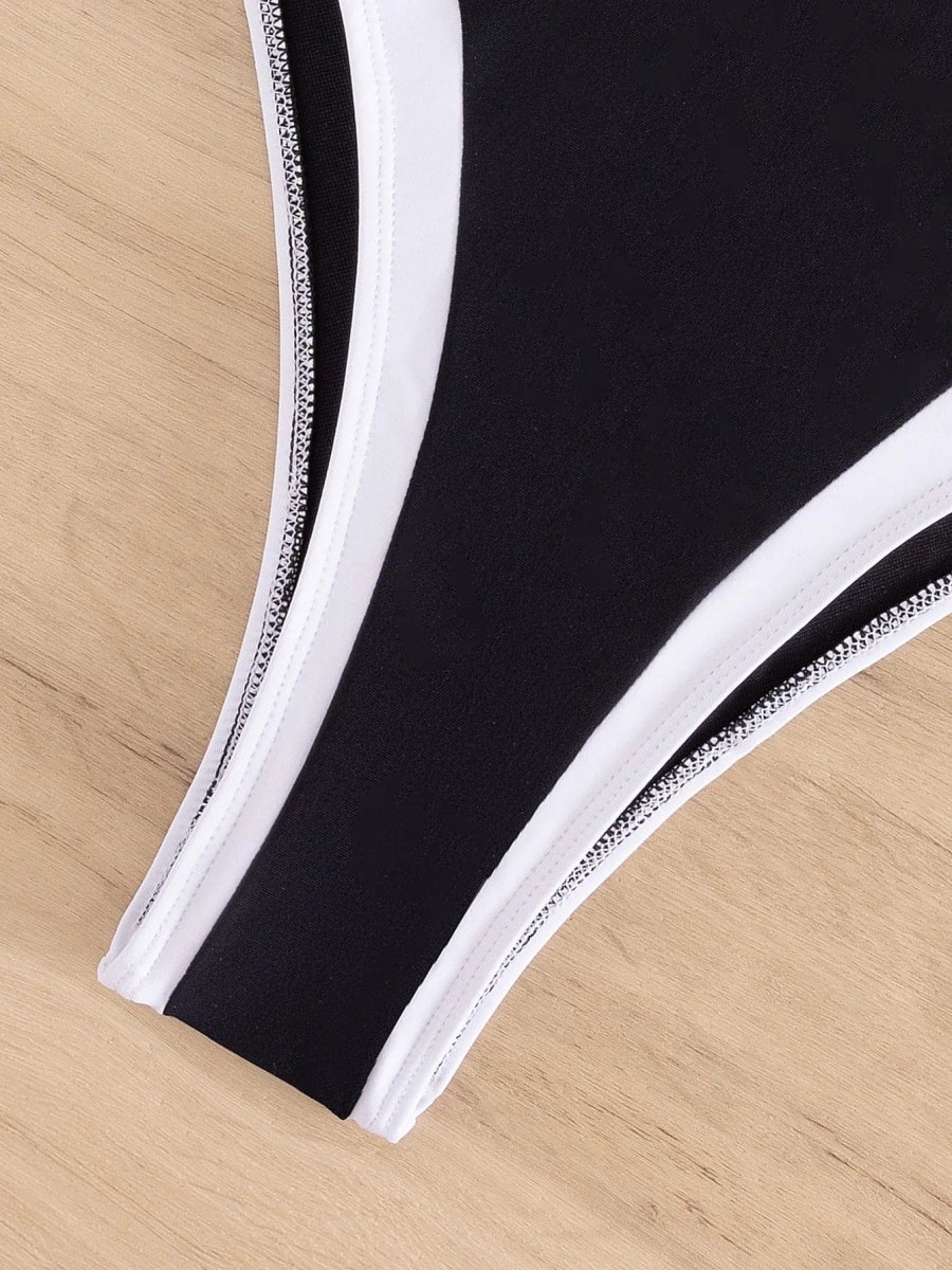 Maillot de bain femme sexy une pièce échancré – Image 4