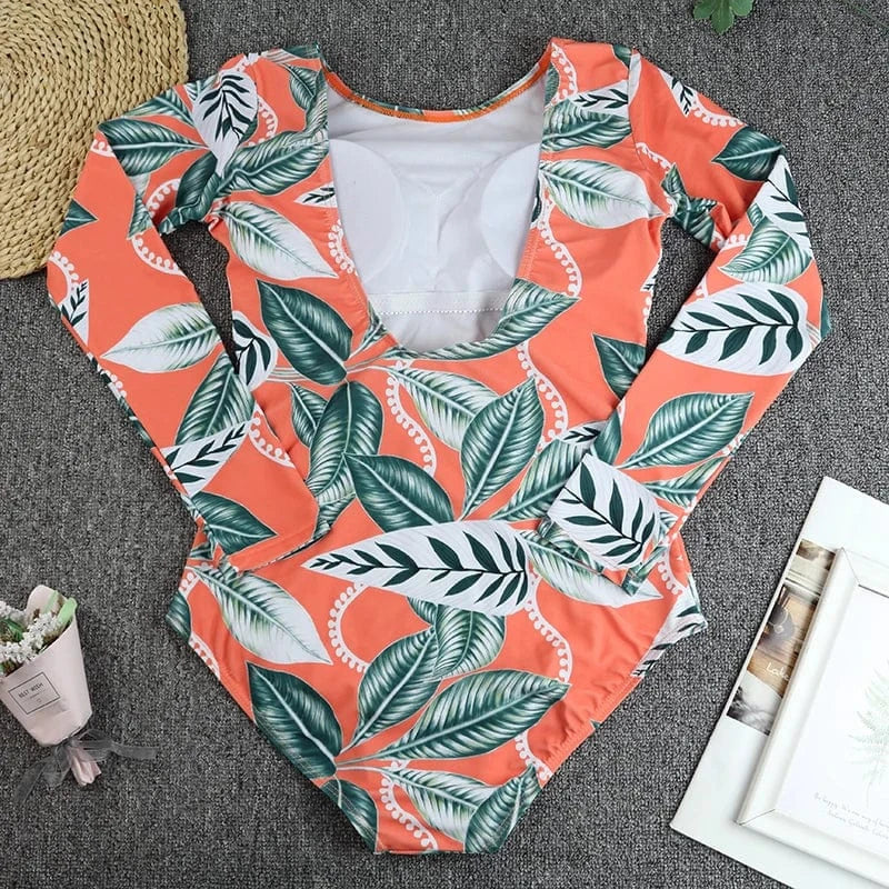 Maillot de bain surf femme manches longues – Image 5