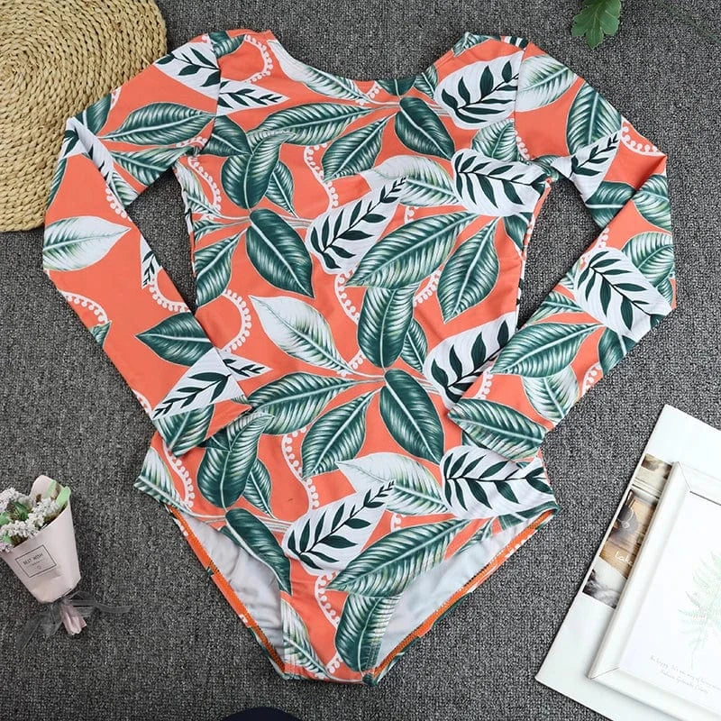 Maillot de bain surf femme manches longues – Image 4