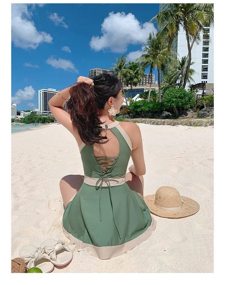 Maillot de bain robe 1 pièce – Image 4