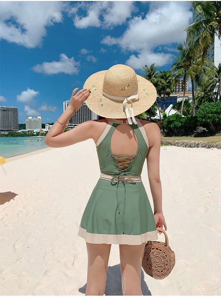 Maillot de bain robe 1 pièce – Image 3