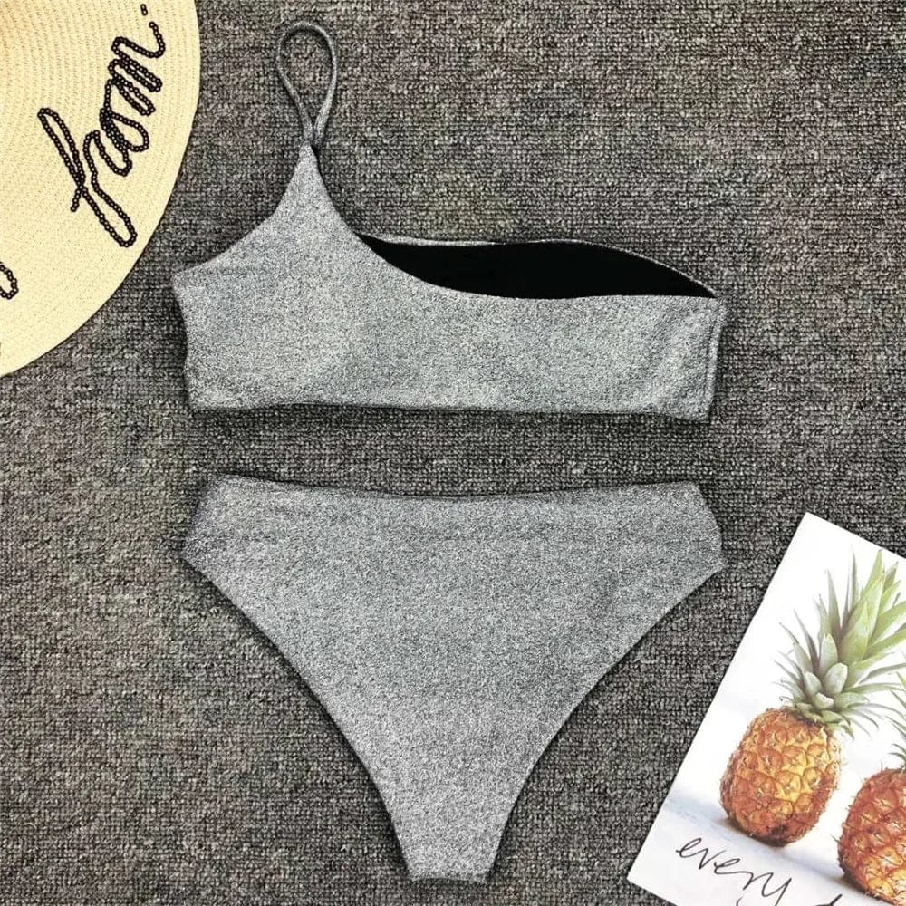 Maillot de bain femme bandeau pailleté – Image 9