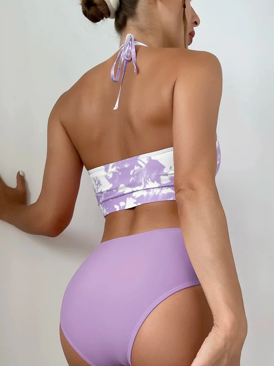 Maillot de bain femme bikini taille haute – Image 3