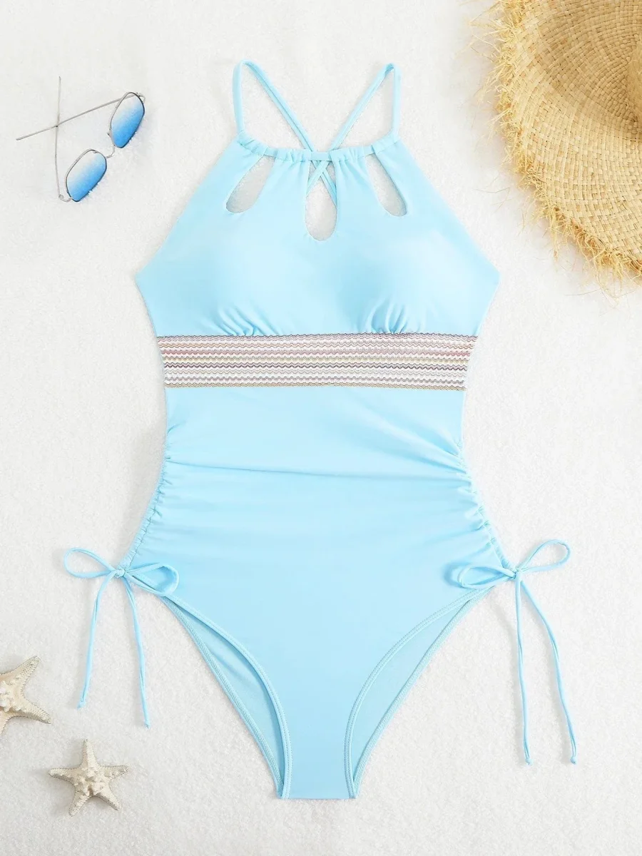 Maillot de bain couvrant femme 1 pièce – Image 5