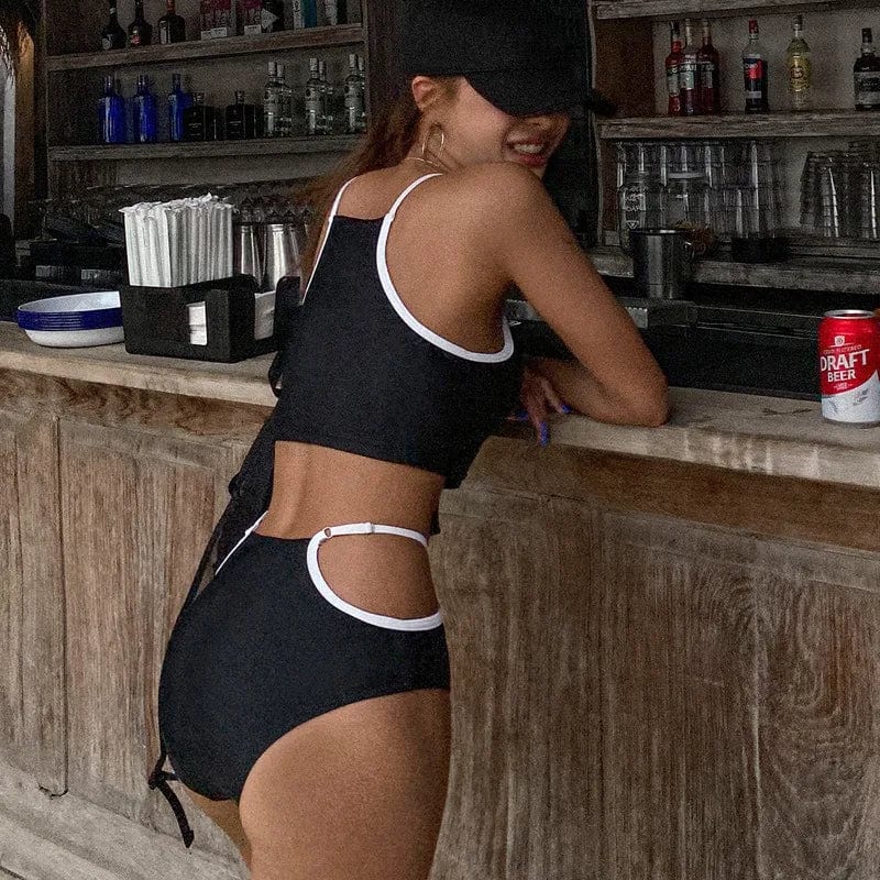 Maillot de bain femme brassière taille haute – Image 5