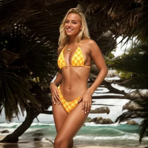 Bikini femme imprimé tendance