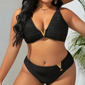 Maillot de bain femme 2 pièces grande taille