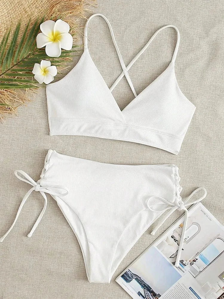 Maillot de bain deux pièces minimaliste – Image 7