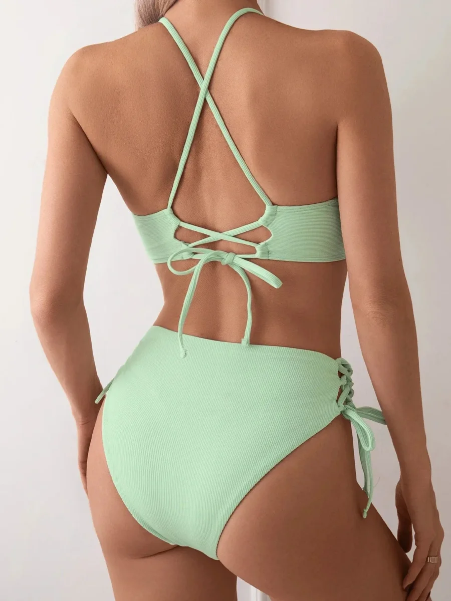 Maillot de bain deux pièces minimaliste – Image 3