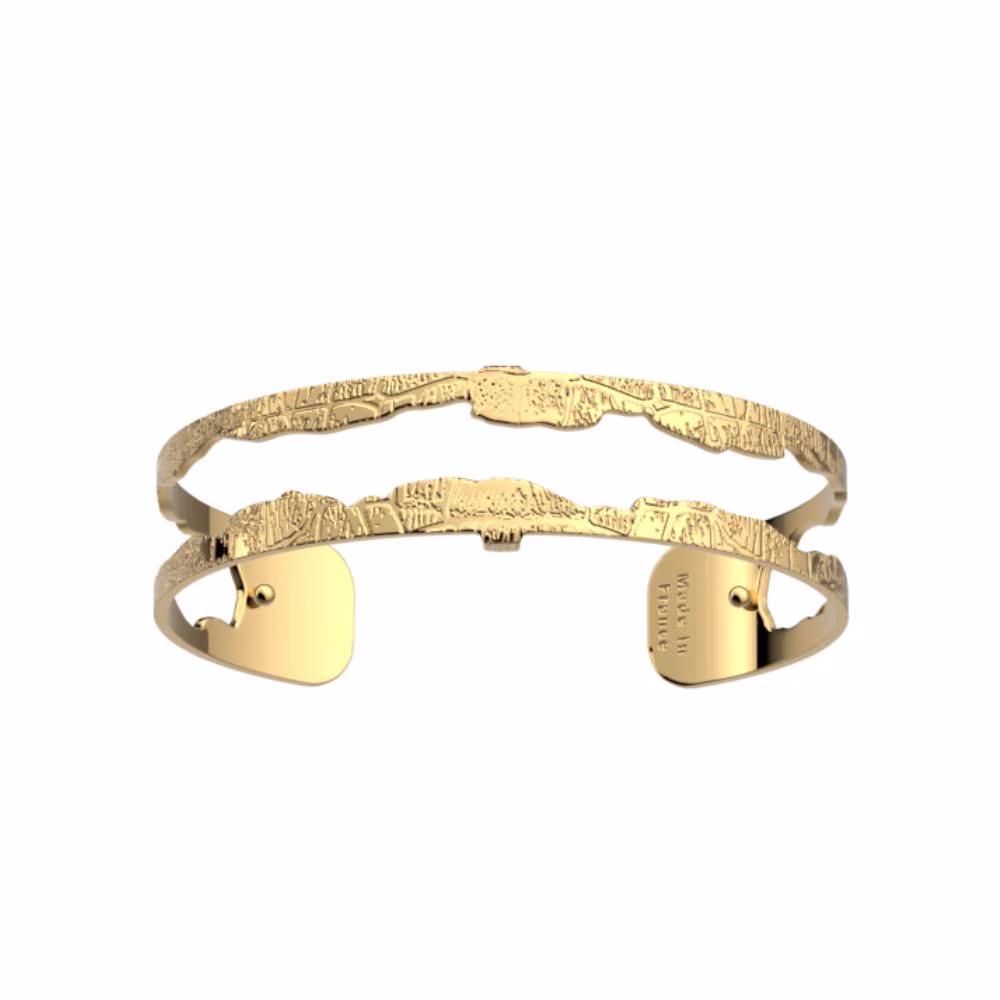 Manchette Les Georgettes Caïman, dorée, 14mm