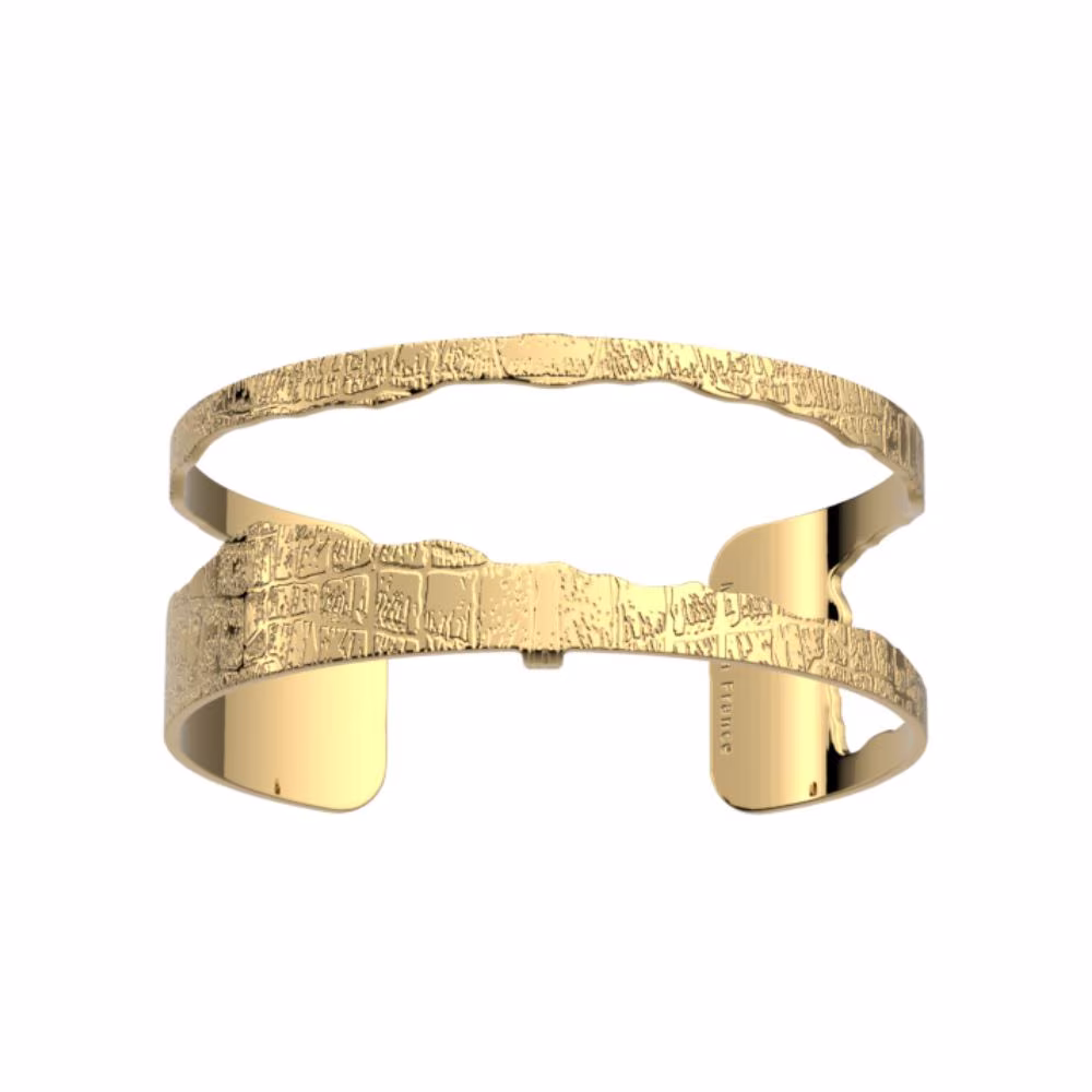 Manchette Les Georgettes Caïman 25mm Dorée