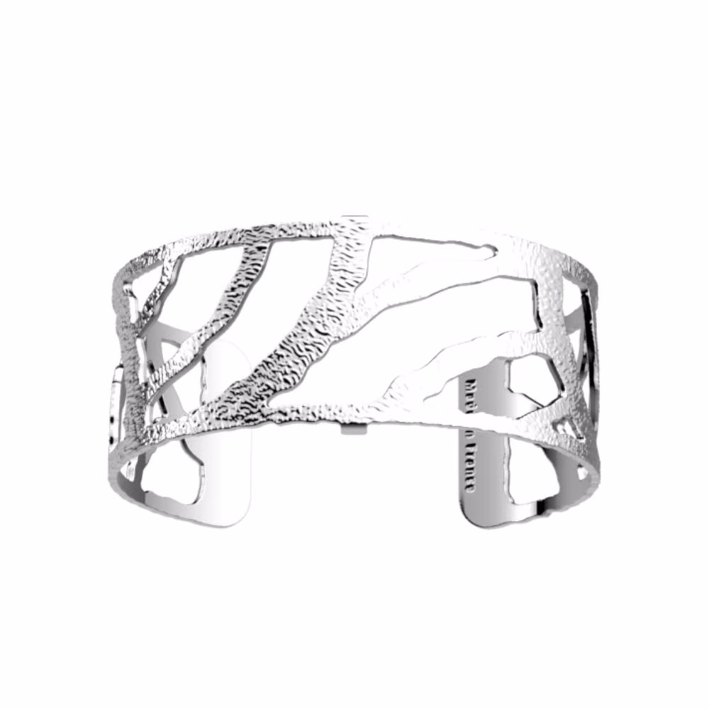 Manchettes Les Georgettes Nomade, argentée, 25mm