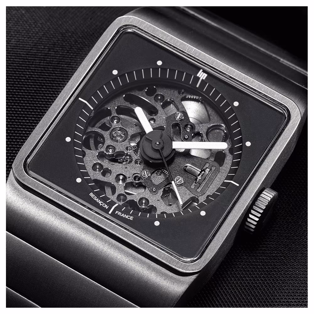 Montre Lip Big TV Titane Squelette Automatique 671656 – Image 3