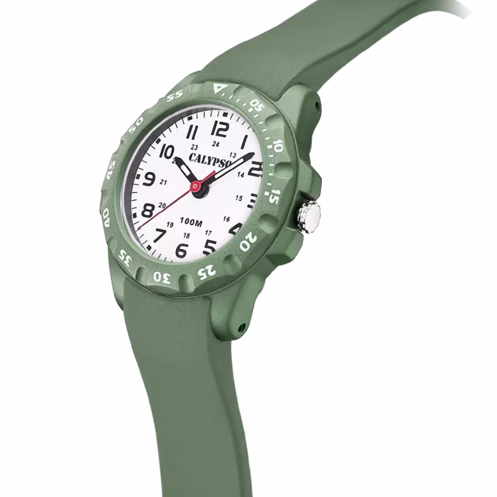 Montre Calypso Junior Collection, cadran blanc à aiguilles – Image 3