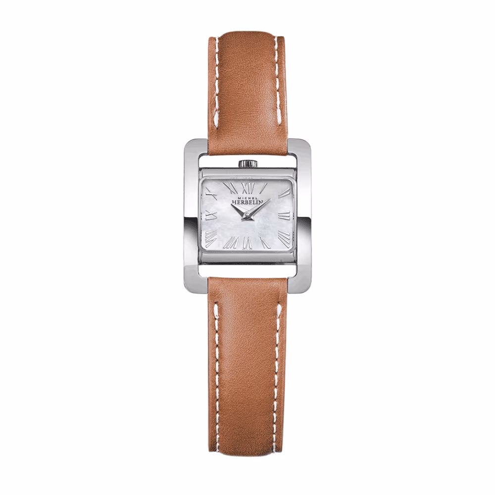 Montre Herbelin V Avenue Quartz Cuir Marron