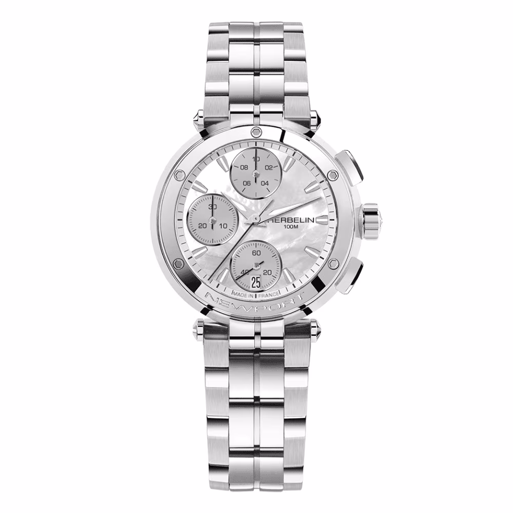 Montre Herbelin Newport Chrono Quartz Acier