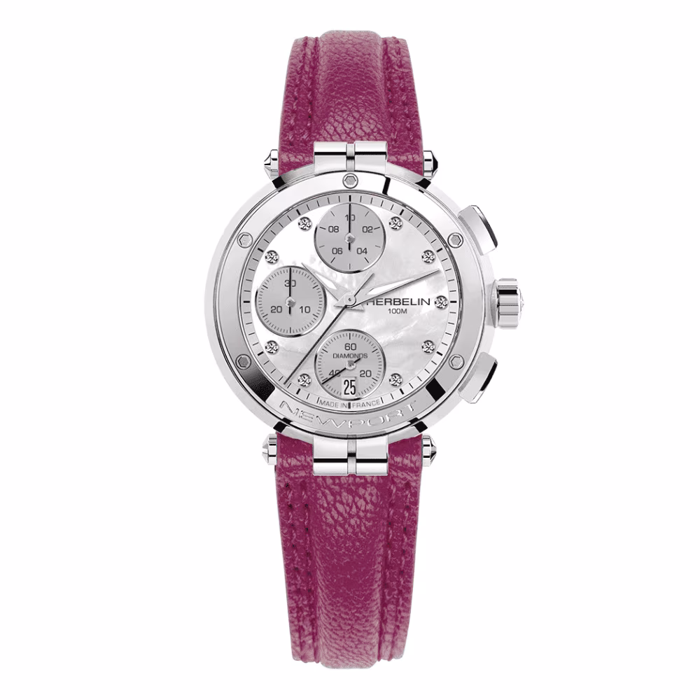 Montre Herbelin Newport Chrono Quartz Diamants