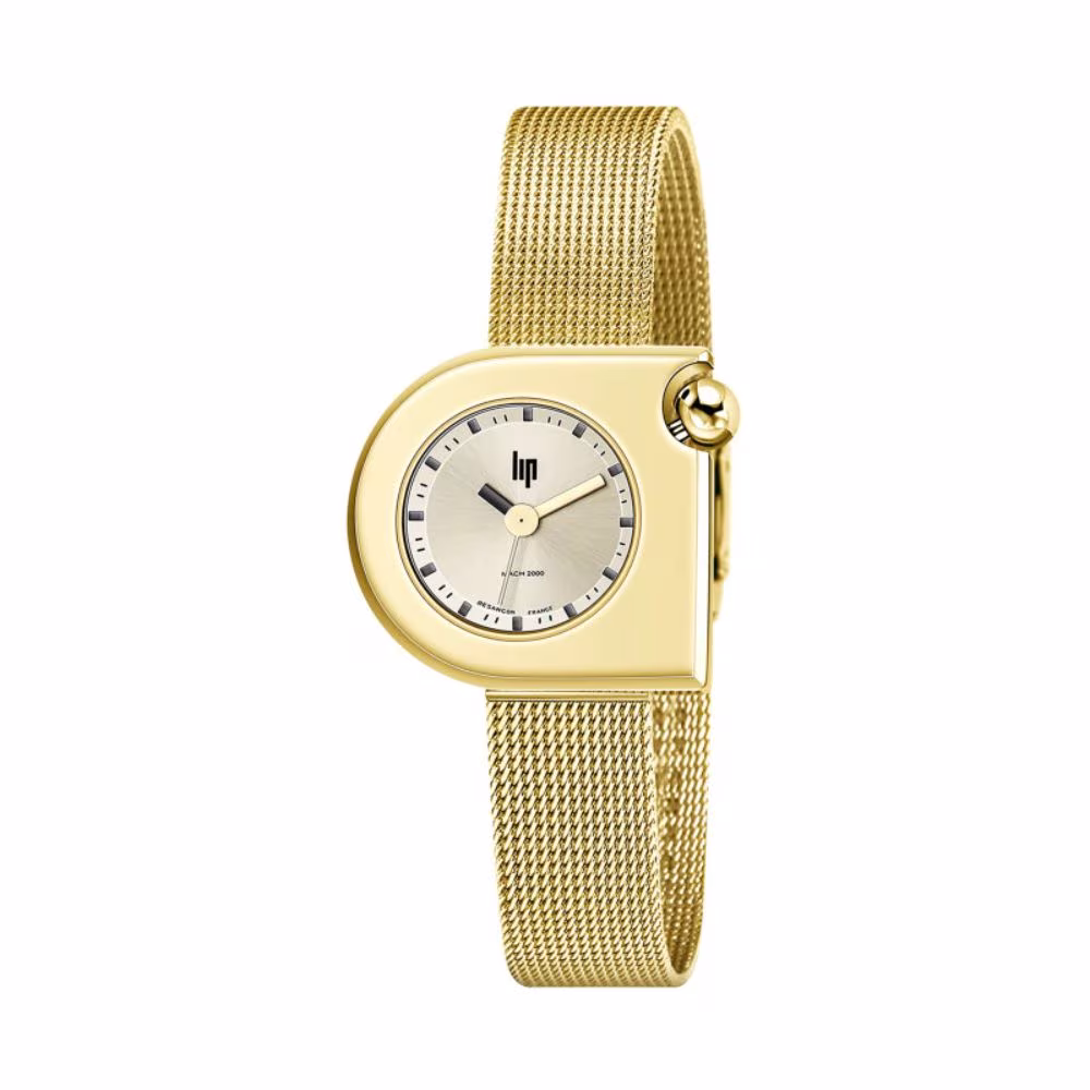 Montre femme Lip Mach 2000 Mini Moon dorée 671168