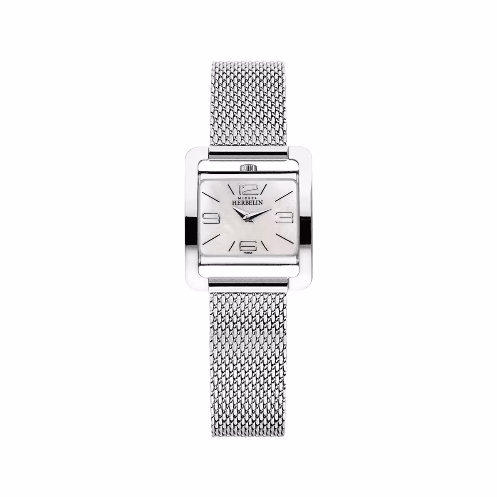 Montre Herbelin V Avenue Quartz Acier Milanais