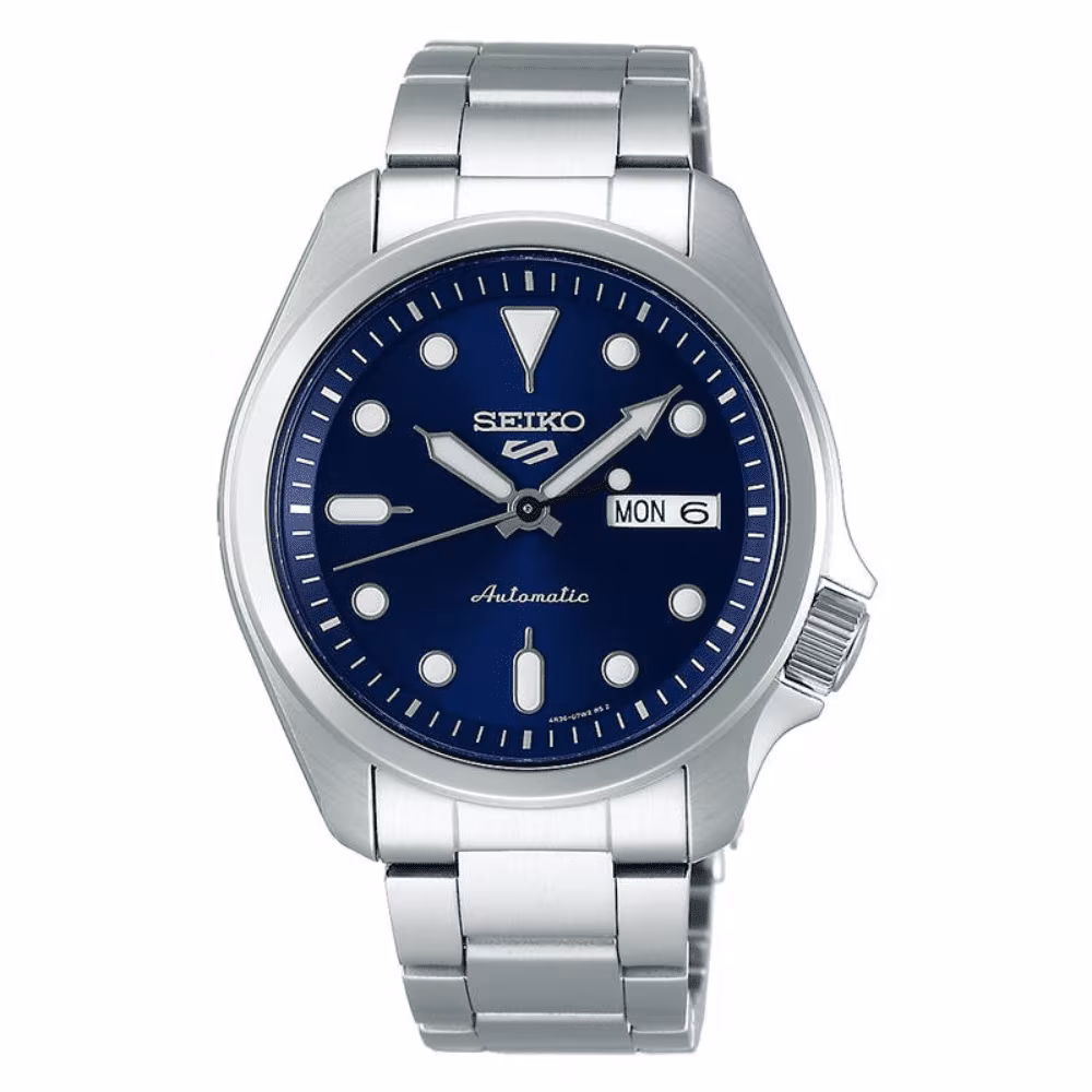 Montre Seiko 5 Sports Style, cadran bleu, acier