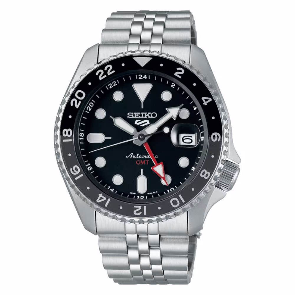 Montre Seiko 5 SKX GMT Noire SSK001K1 – Image 2