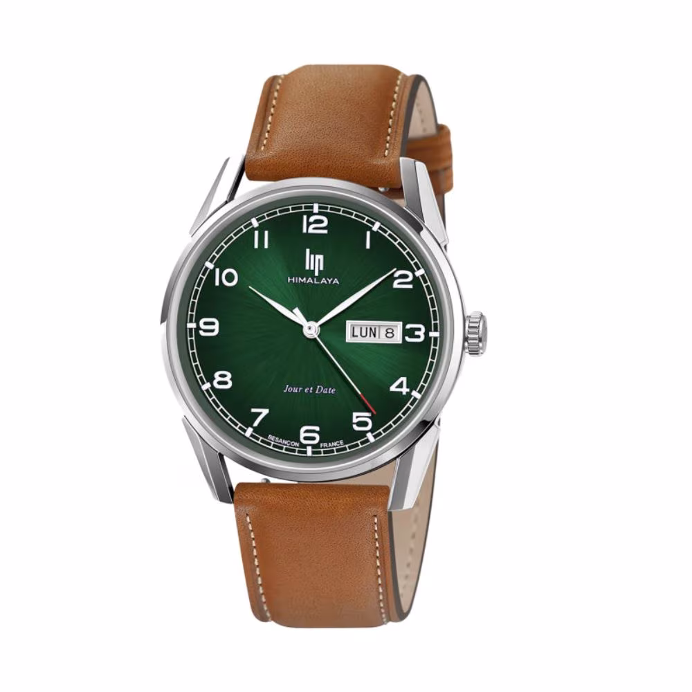 Montre Lip Himalaya Classique Verte 671715