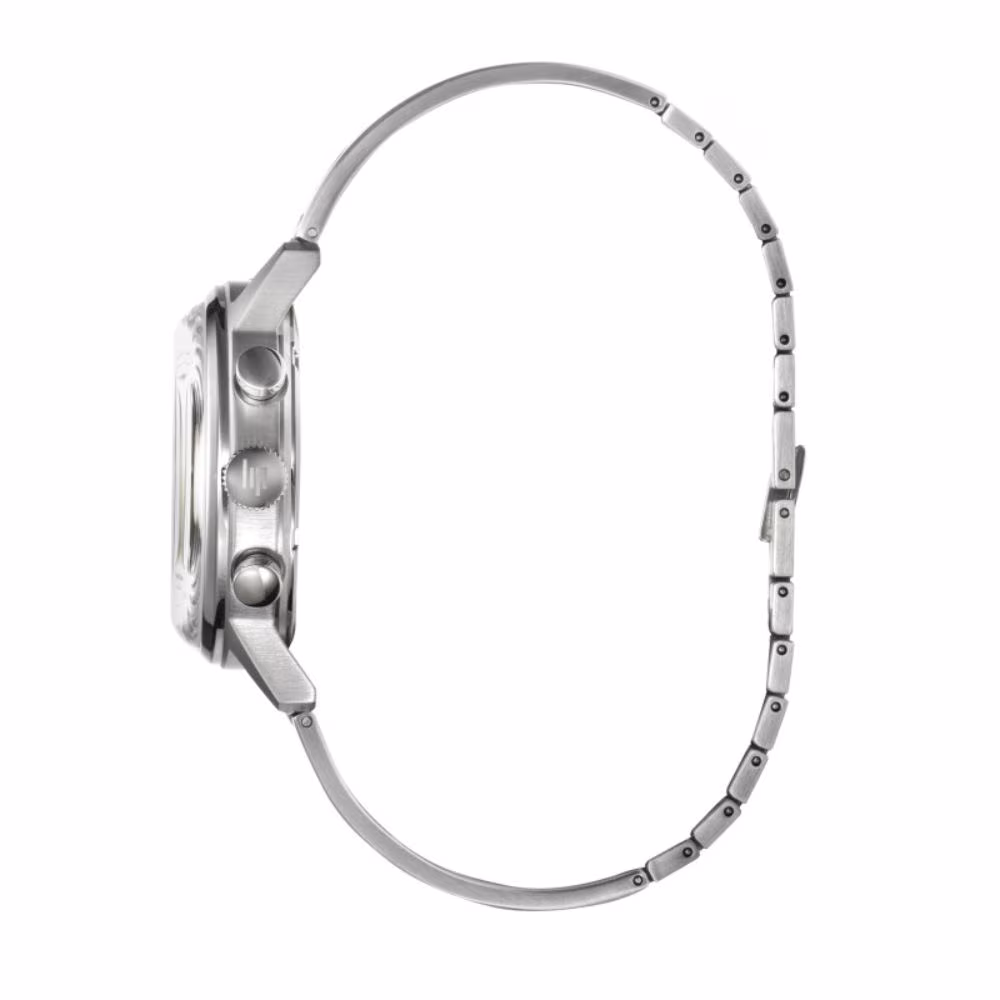 Montre Lip Rallye Autodrome, bracelet perforé, cadran argenté – Image 5