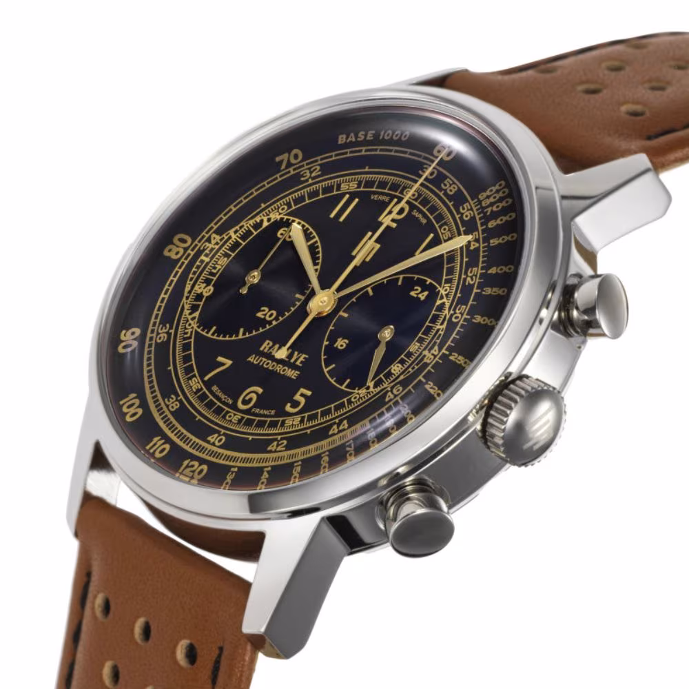 Montre Lip Rallye Méca Quartz Chronographe Autodrome 40mm – Image 6