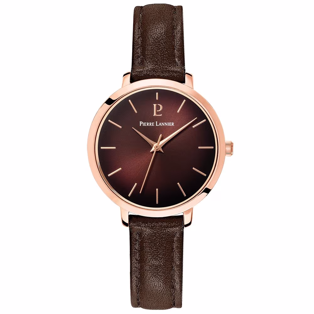 Montre femme Pierre Lannier Chouquette, chocolat