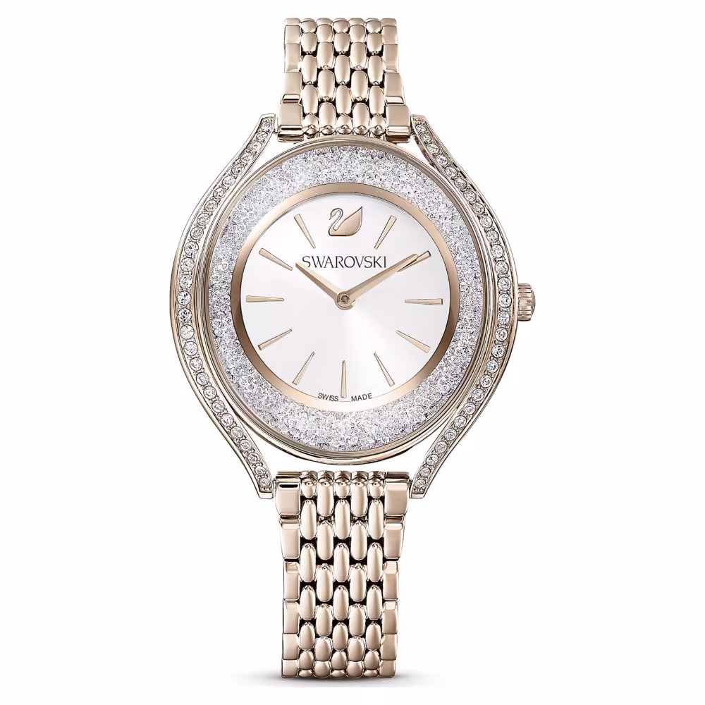 Montre femme Swarovski Crystalline Aura, dorée