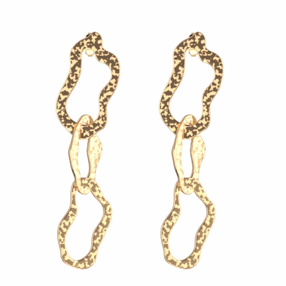 Pendants d’oreilles Les Georgettes Ecume