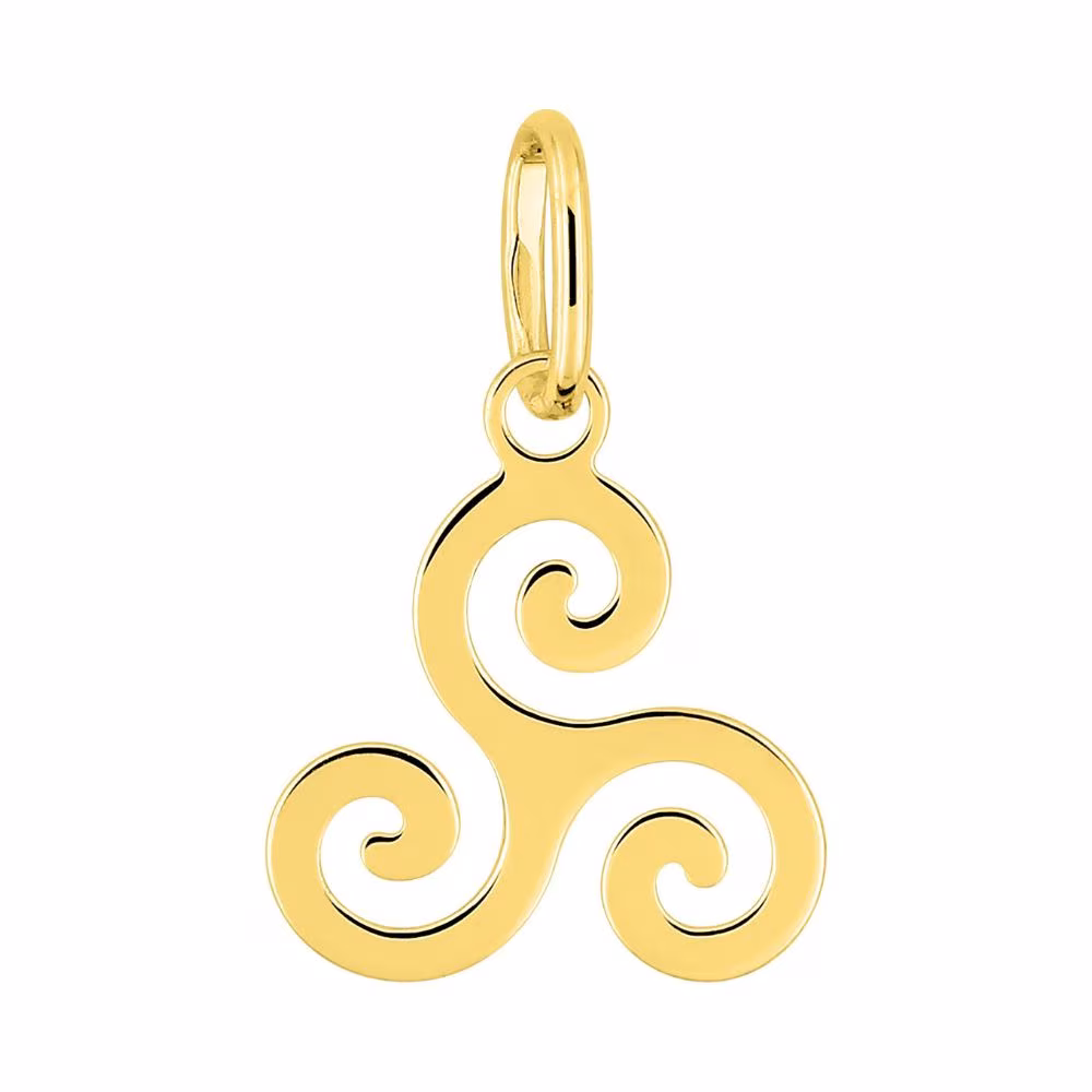 Pendentif Triskell Or Jaune